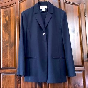Rena Rowan Jacket ~Navy Blue ~Size 10 ~Vintage ~90's ~Slow Fashion ~Polished